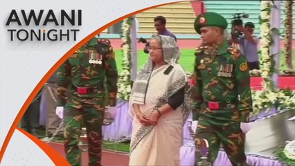 Download Video: AWANI Tonight: Bangladesh PM resigns, flees country amid fresh protests