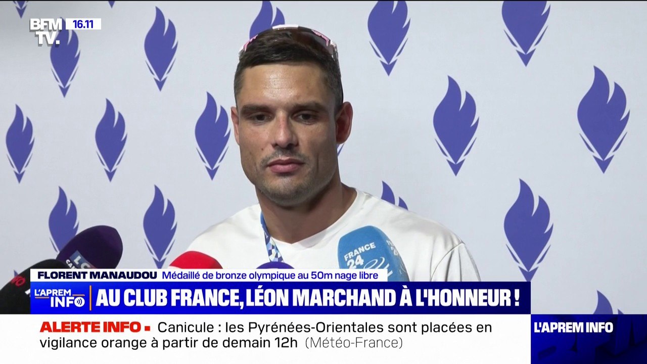 Florent Manaudou: "Ça fait du bien de pouvoir d...