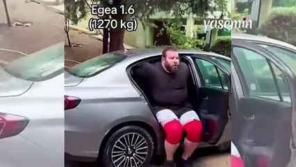 Sosyal medya fenomeni Tuna Tavus son hareketiyle ağızları açık bıraktı! 1 tonluk arabayı...