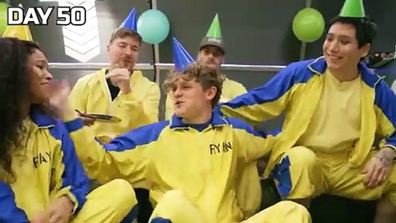 Survive 100 Days In Nuclear Bunker, Win $500,000 Mr Beast