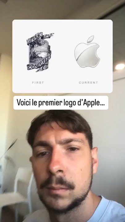 Voici le premier logo d’Apple… (exclusivité dailymotion)
