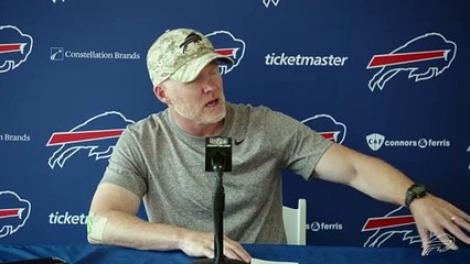 Sean McDermott Talks to Media Before Bills Practice 🏈