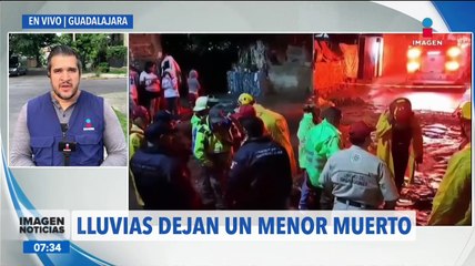 Niño es arrastrado por el corriente en Guadalajara, Jalisco