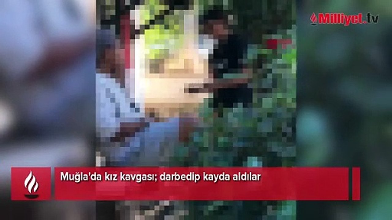 Muğla'da şok kayıt! 'Benim eski erkek arkadaşımla nasıl konuşursun?'