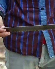 Process of Making Sharp Slaughter Knife From Scrap
