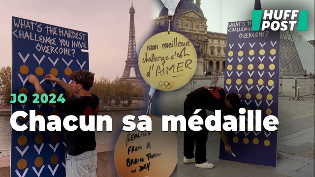 JO de Paris 2024 : ces médailles de rue en street art célèbrent des challenges plus difficiles que le sport