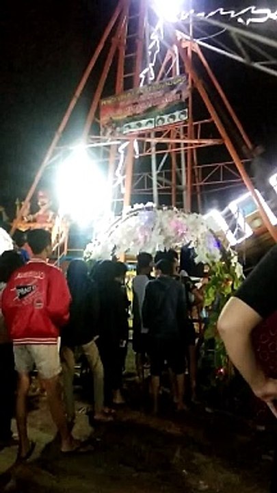 Suasana pasar malem