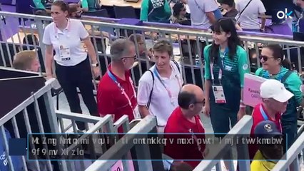 El Rey Felipe anima a la selección española de baloncesto 3x3 en París