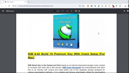 How to use IDM with free serial key
