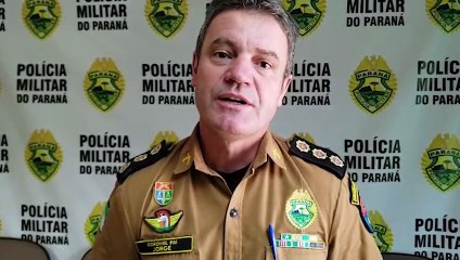 Coronel da PM fala sobre apreensão de caminhão carregado com drogas em Cascavel