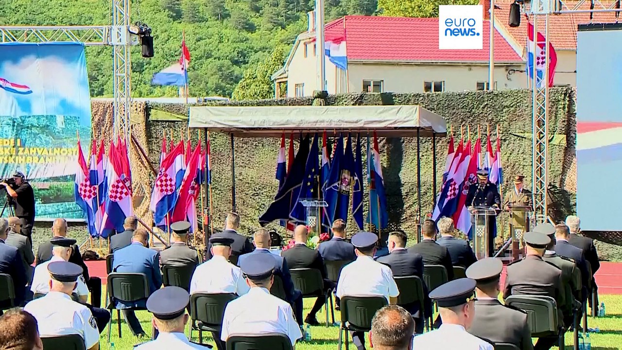 Croatia marks 29 years since decisive Bosnian War 'Storm' offensive