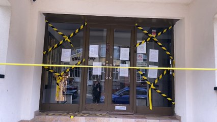 Blackpool hotel closure Piece to Camera