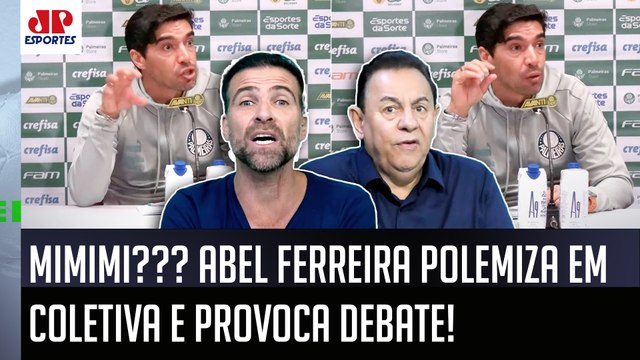FALOU BOBAGEM??? O ABEL QUER O QUÊ??? Ele tem que SABER que o Palmeiras... OLHA o que DEU POLÊMICA