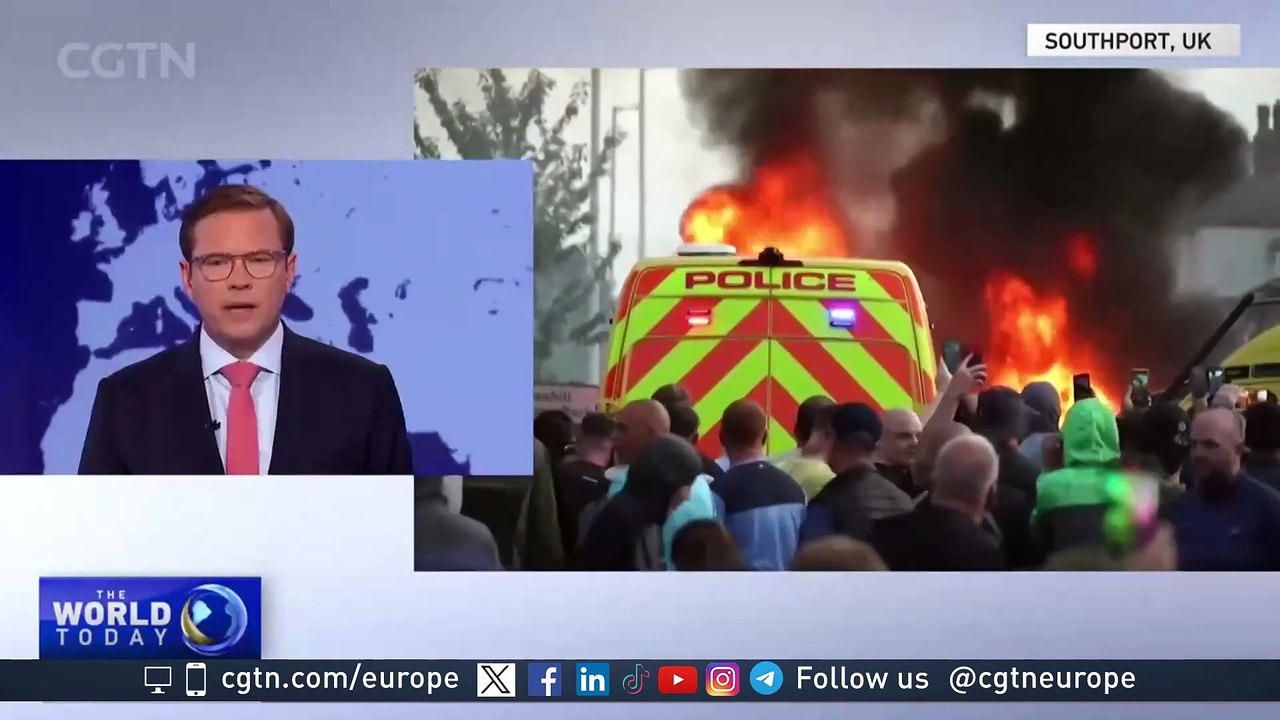 UK far-right riots spread, “This really goes to a much longer trend.”