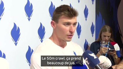Paris 2024 - Grousset explique son choix de faire l'impasse sur le 50m