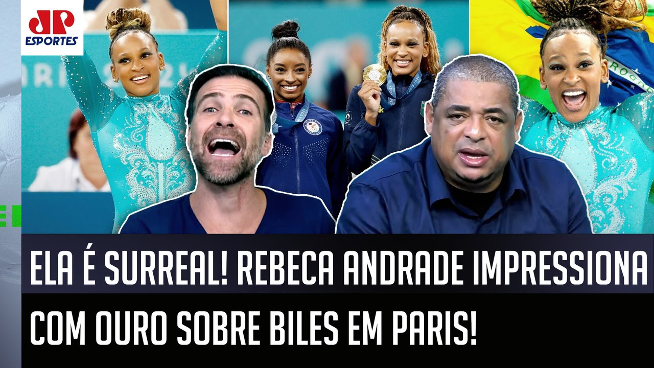"A Rebeca Andrade é a VERDADEIRA RAINHA! GANHAR O OURO contra a Biles nas Olimpíadas é como se..."