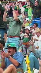 A spectacular performance by Shaun Pollock in his 100th ODI