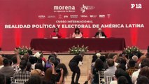 Barajas presentó a CFK en el Instituto Morena y celebró el triunfo de Sheinbaum: 