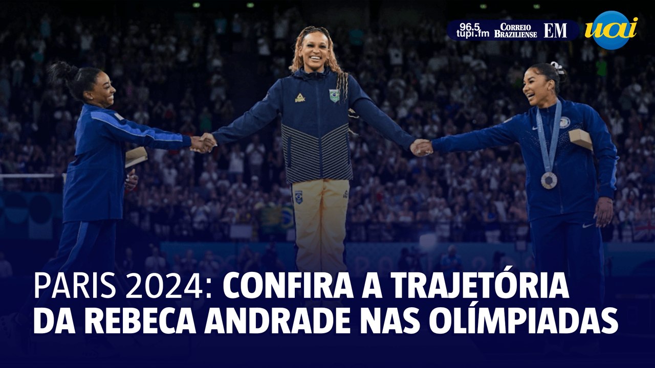 Paris 2024: confira a trajetória da Rebeca Andrade nas olimpíadas