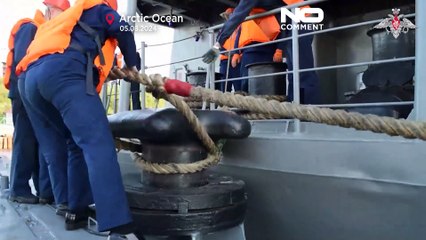 Arctic group of Northern Fleet sets out on a voyage across the Arctic