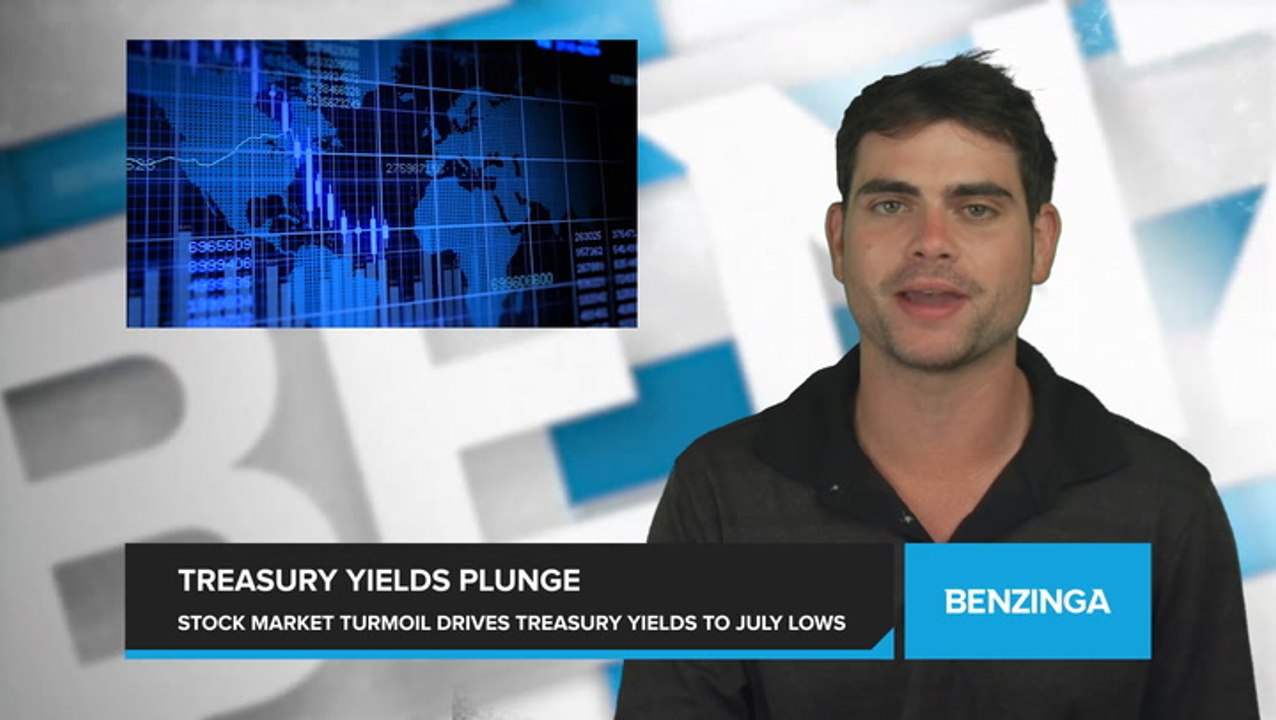 Global Stock Market Turmoil Drives Treasury Yields to July 2023 Lows. Investors Seek Safe Havens.