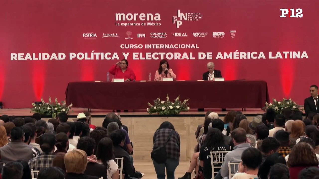 CFK repasó la serie de gobiernos populares en Latinoamérica y la adversión de los surgidos "Partidos judiciales"