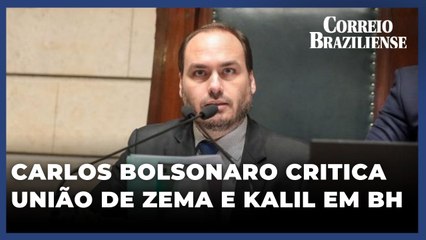 Carlos Bolsonaro critica Romeu Zema por não apoiar candidato do PL em BH