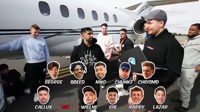 Last To Take Hand Off Jet, Keeps It! #mrbeast #dailymotion