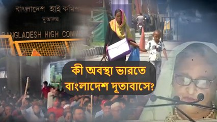 হাসিনার পদত্যাগ ও দেশত্যাগের পর কী অবস্থা ভারতে বাংলাদেশ দূতাবাসে?