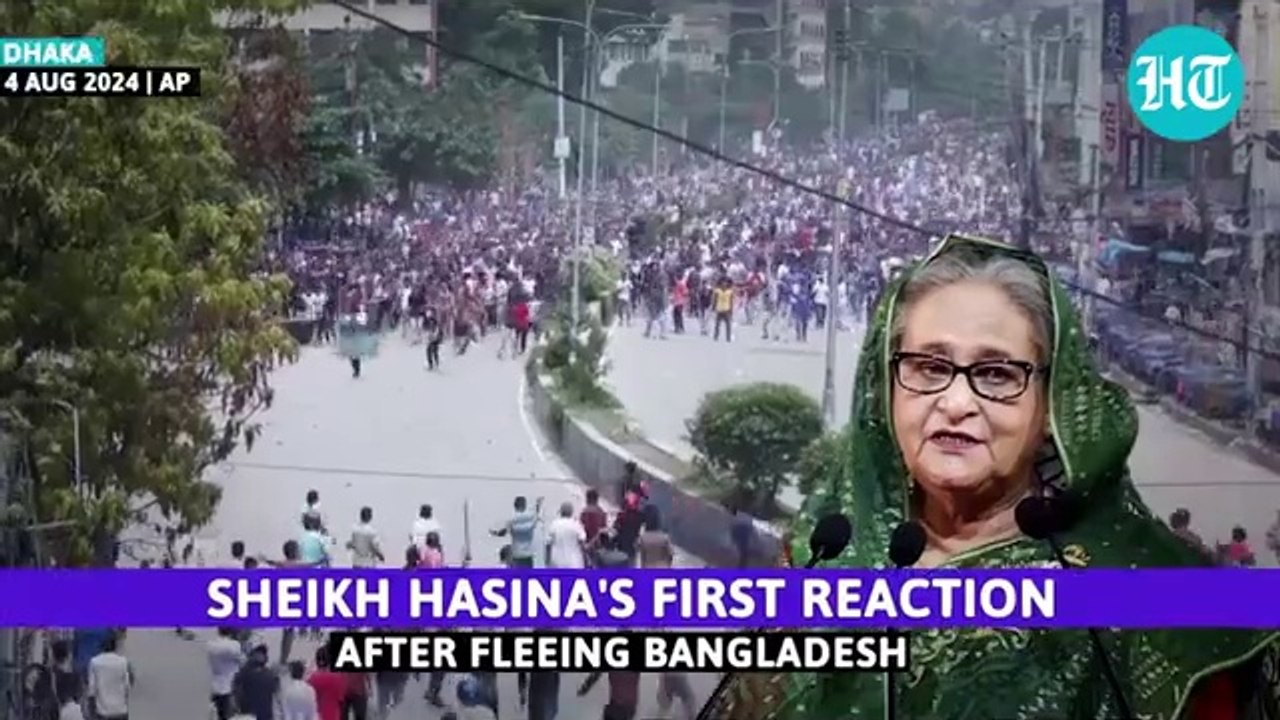 sheikh hasina | Did Sheikh Hasina flee to India?