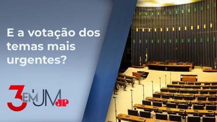 Após recesso parlamentar, comissões retornam, mas Congresso segue esvaziado