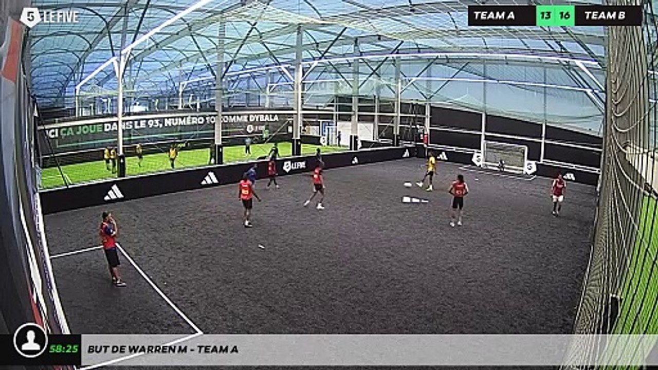 But de Warren M - Team A