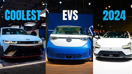 Awesome Electric Vehicles At The Auto Show