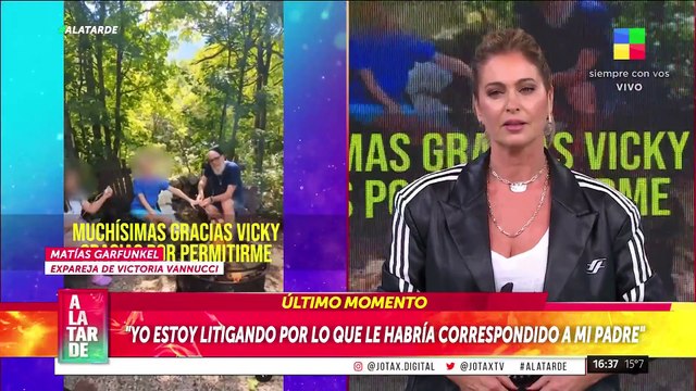 ️ MATÍAS GARFUNKEL: Victoria fue la que puso dinero para que yo siga con vida