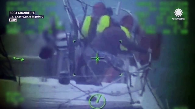 Boaters rescued off Florida coast during Tropical Storm Debby