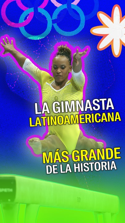 Rebeca Andrade, la gimnasta latinoamericana más grande de la historia