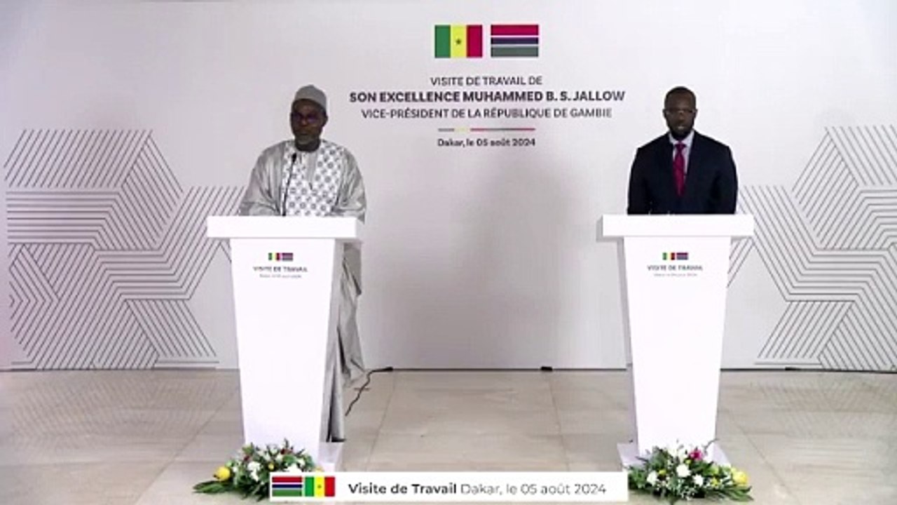 Le Sénégal et la Gambie s'engagent pour une gestion concertée des ressources et de la sécurité