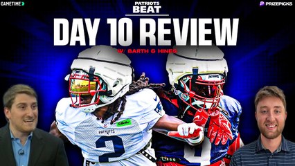LIVE: Recapping Day 10 of Patriots Camp | Patriots Beat - thumbnail