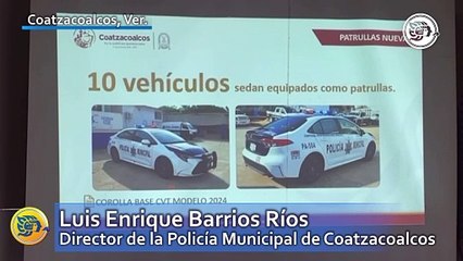 Invierten 4 mdp en 10 nuevas patrullas para la Policía de Coatzacoalcos