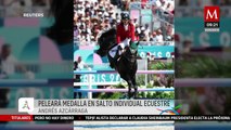 ¡Quiere medalla! Andrés Azcárraga se mete a la final de salto ecuestre individual en París 2024