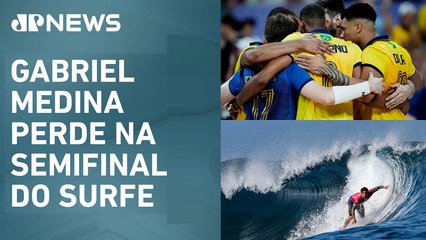 Paris 2024: Brasil é eliminado nas quartas do vôlei masculino