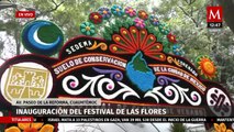 Inauguran 'Festival de Flores de Verano 2024' en Paseo de la Reforma, CdMx