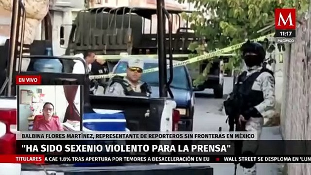 Más de 40 periodistas han sido asesinados este sexenio: Reporteros Sin Fronteras