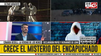 Crece el misterio del encapuchado