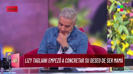❤️ LIZY TAGLIANI empezó a concretar su deseo de ser mamá