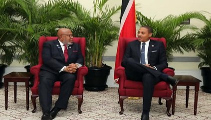 UNGA PRES. FRANCIS MEETS ACTING PRES. & PM