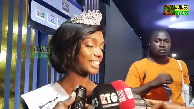 #Présélection_MissGuinee2024 Pour la zone spéciale de #Conakry Tiguidanké Berete porte la couronne, Youssouf Balde 1ere dauphine Rabiatou Cisse 2e dauphine. Voici leurs réactions