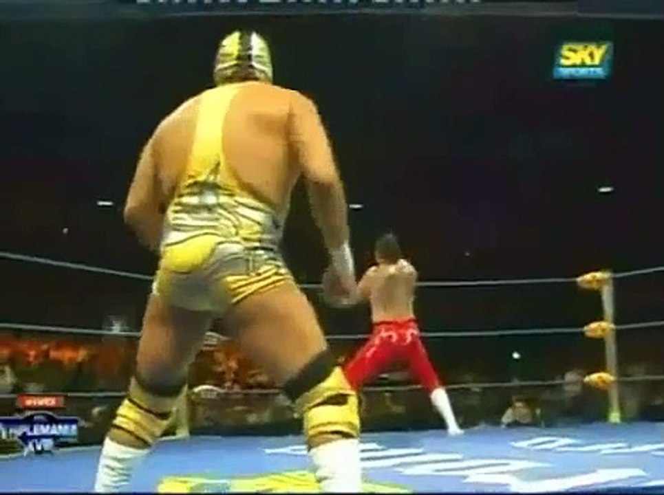 AAA Heavyweight Title - Electroshock vs. Dr. Wagner Jr. - AAA TRIPLEMANIA XVIII
