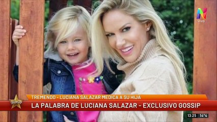 Luciana Salazar respondió en medio de la polémica por los suplementos que toman con su hija