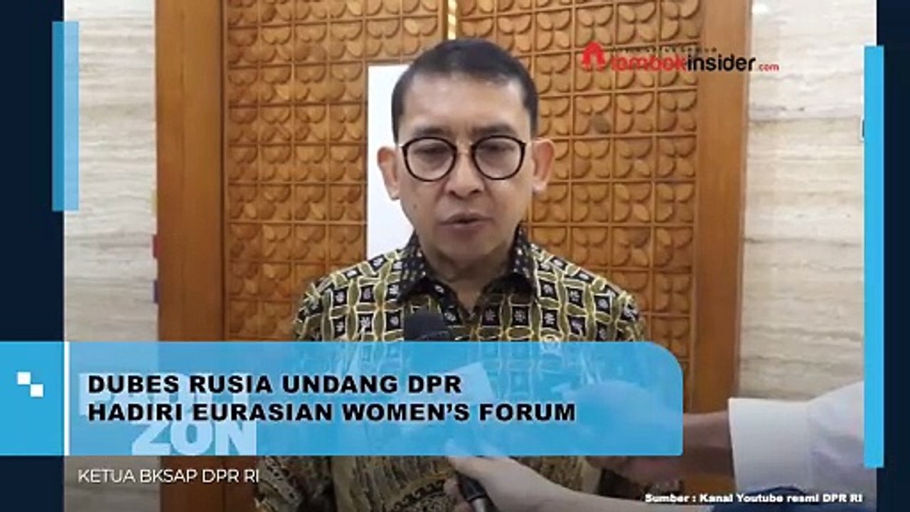 DUBES RUSIA UNDANG DPR HADIRI EURASIAN WOMEN'S FORUM